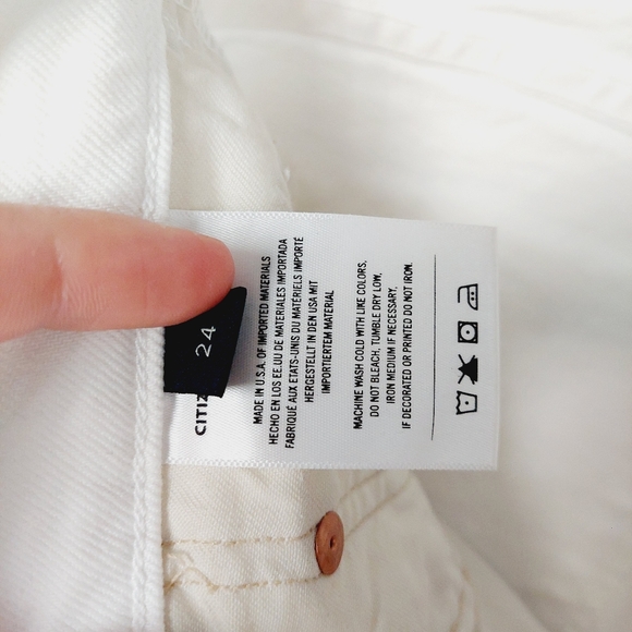 NEW Citizens Of Humanity Women's Ella Mid Rise Slim Crop Jean P7097 - Picture 9 of 11